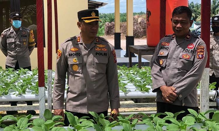 Kapolres Lamandau Kunjungi P2L Bhayangkari Sematu Jaya