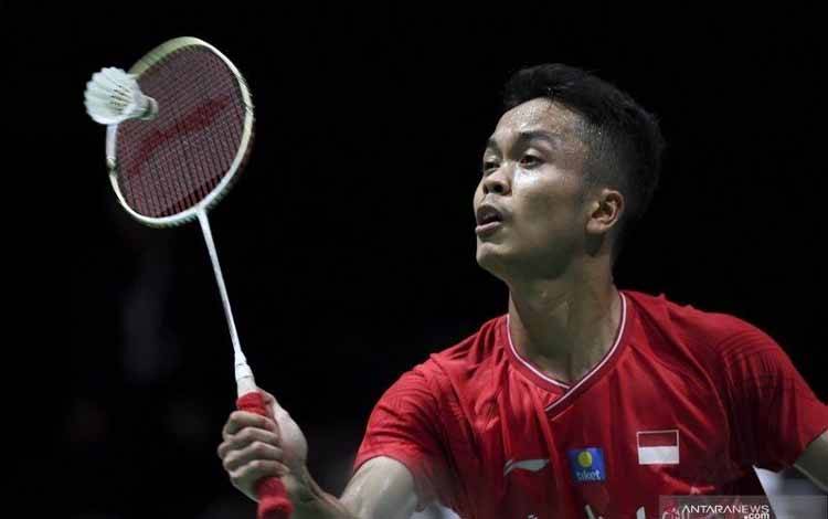 Ginting Telat Panas di Babak Pembuka Kejuaraan Dunia