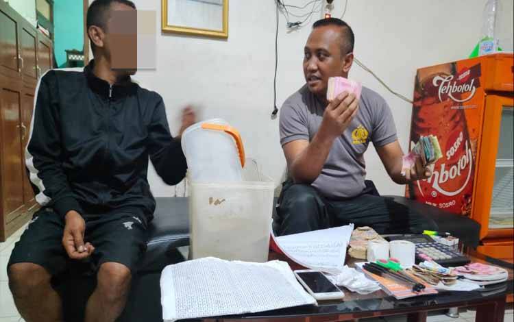 Asik Rekap Pemesanan Nomor Togel, Pria 44 Tahun Diringkus Polsek Ketapang