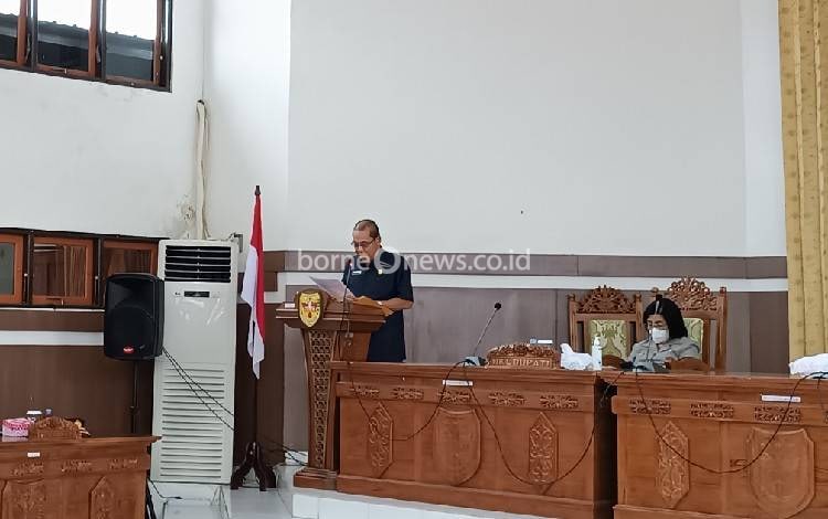 Pandangan Umum Fraksi Partai Golkar DPRD Gunung Mas Terhadap Pidato Pengantar Bupati