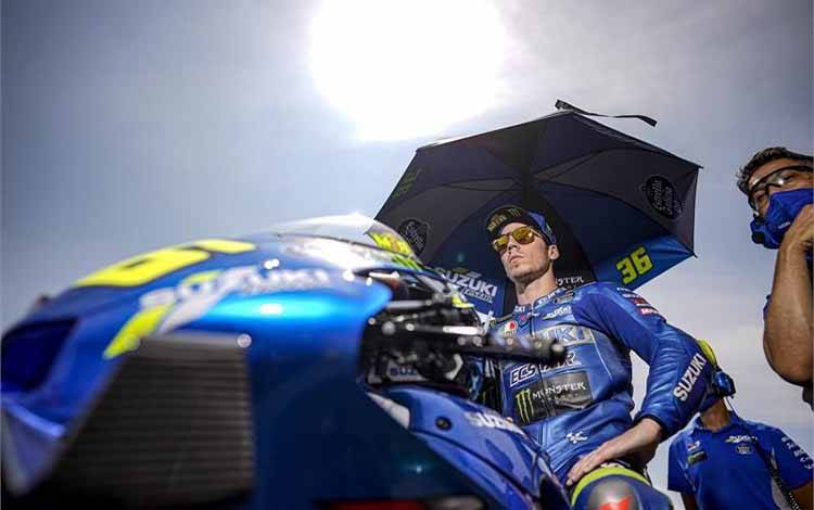 Pebalap tim Suzuki Ecstar Joan Mir (HO via Suzuki Racing Corporation)