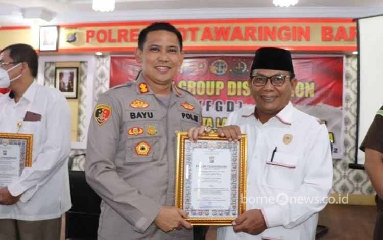 Waket II Apresiasi Kapolres Kobar Bentuk Satgas Mafia Tanah