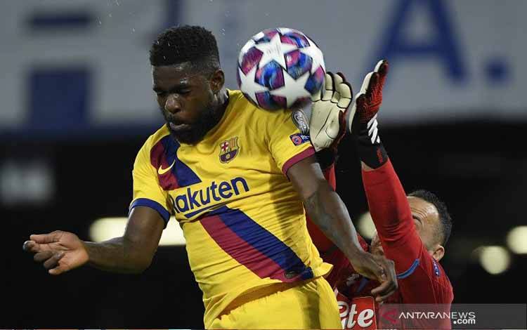 Barcelona Resmi Pinjamkan Samuel Umtiti kepada Lecce