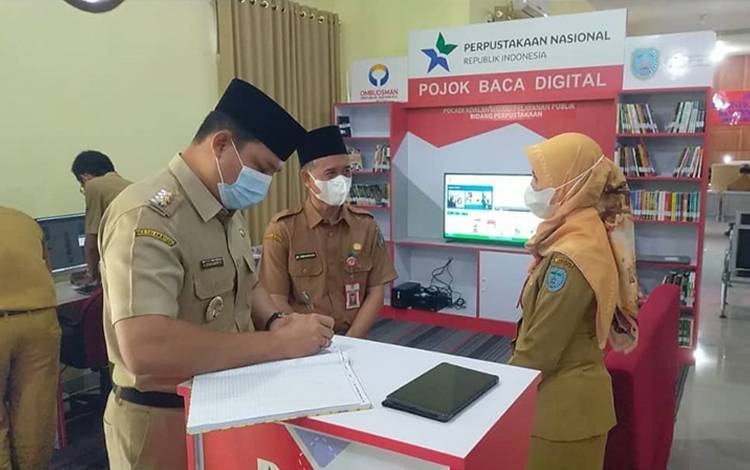 Pemkab Lamandau Dorong Pengembangan Perpustakaan Desa  ?