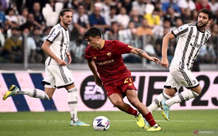 Juventus Puas Berbagi 1 Poin dengan AS Roma