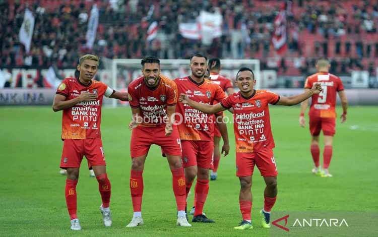 Bali United Tampil Dominan Kala Menang Telak 4-0 atas Persik Kediri