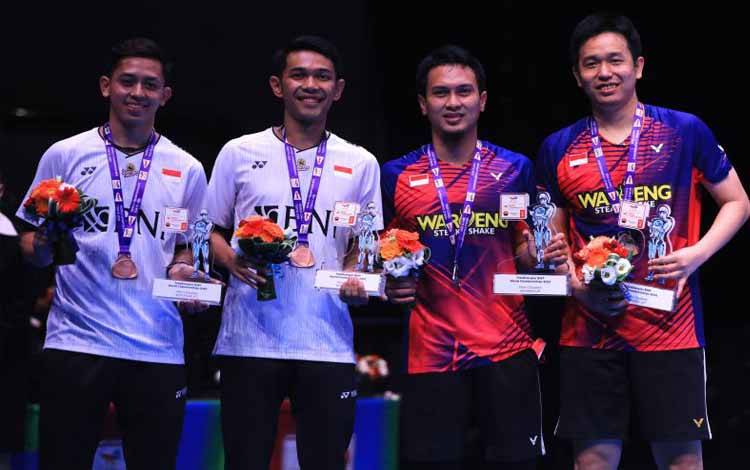 The Daddies Syukuri Medali Perak Pertama di Kejuaraan Dunia BWF