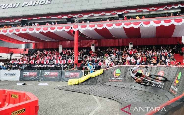 Atlet Indonesia Sempat Tercepat di Kualifikasi Men Elite UCI MTB