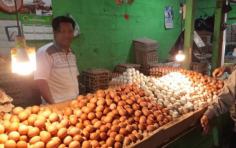 Harga Telur Ayam di Palangka Raya Naik Jadi Rp30 Ribu