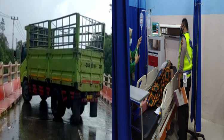 Ini Faktor Utama Kecelakaan Tunggal yang Akibatkan Pengemudi Truk Luka Berat