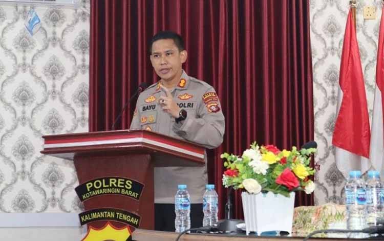 Jelang Wacana Kenaikan Harga BBM, Kapolres Kobar Keluarkan Imbauan
