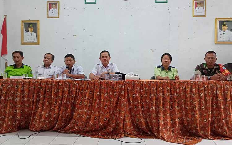 Dinas Pertanian Barito Timur Sosialisasi dan Verifikasi Data CPCL Sawit