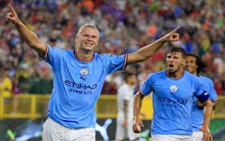 Guardiola Yakin Haaland Bisa Pecahkan Rekor Gol Sergio Aguero