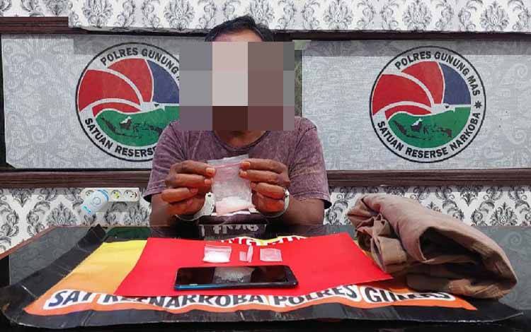 Polisi Tangkap Seorang Pria Simpan Sabu 14,16 Gram