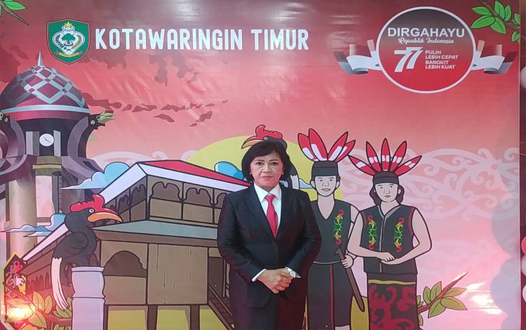 Peringati HUT PWI Kotim ke 30, Rinie Harapkan sinergitas Bersama Membangun Kotim