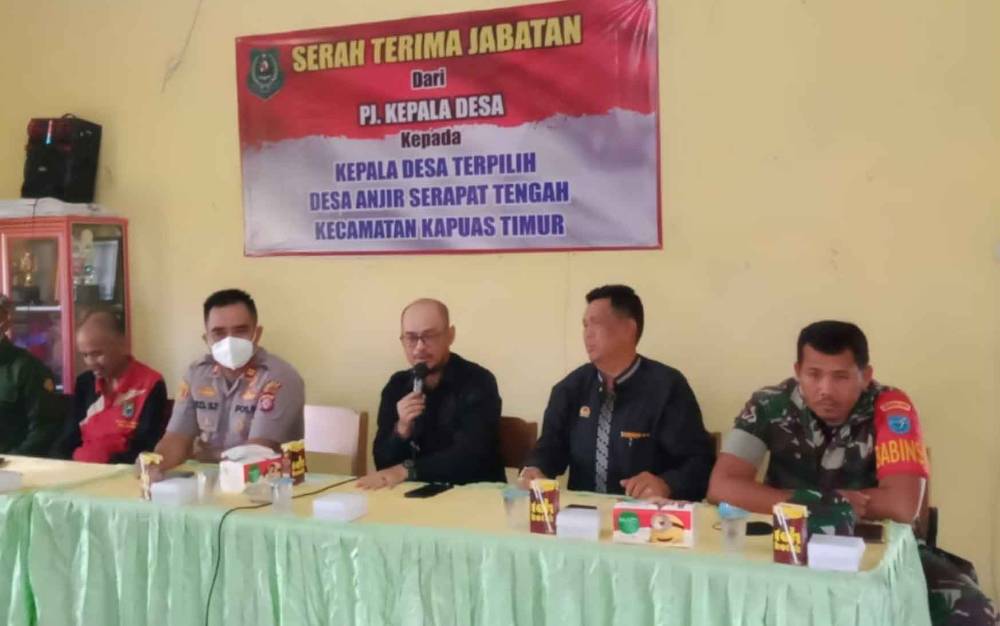 Camat Kapuas Timur Ingatkan RPJMDes 6 Tahun Kedepan