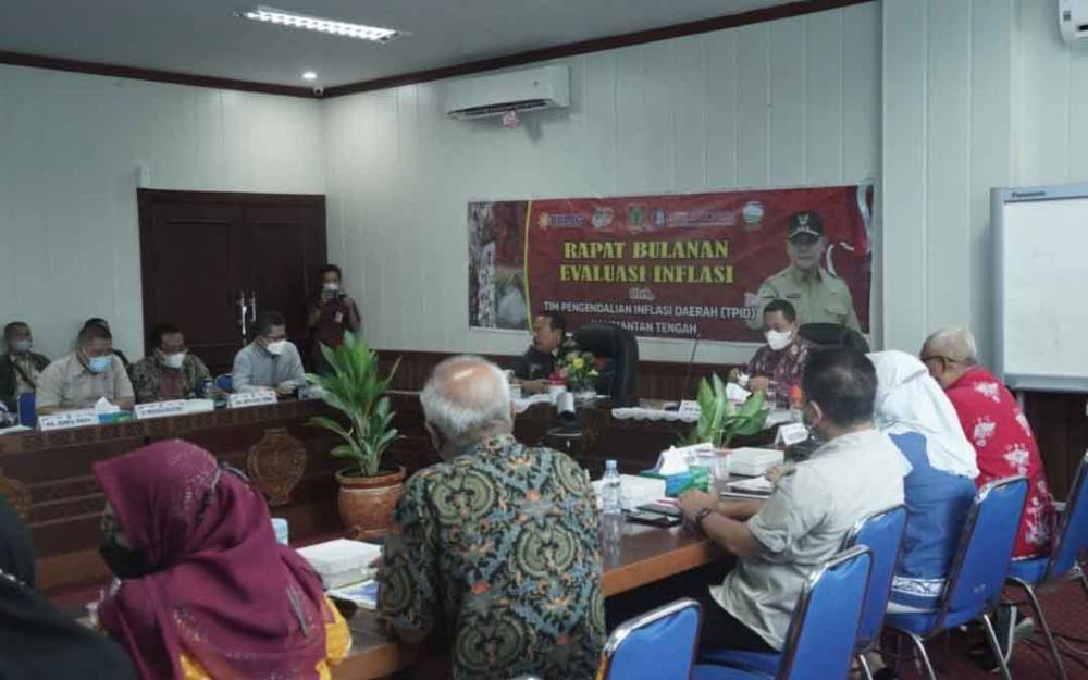 Sekda Kalteng Ajak Komitmen Bersama Kendalikan Inflasi Daerah