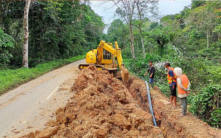 Pemkab Barito Timur Kembangkan Jaringan Distribusi Air Minum di Dua Lokasi