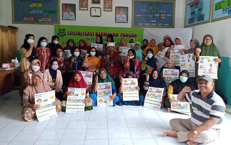 Dinas Ketahanan Pangan Kapuas Sosialisasi Keamanan Pangan