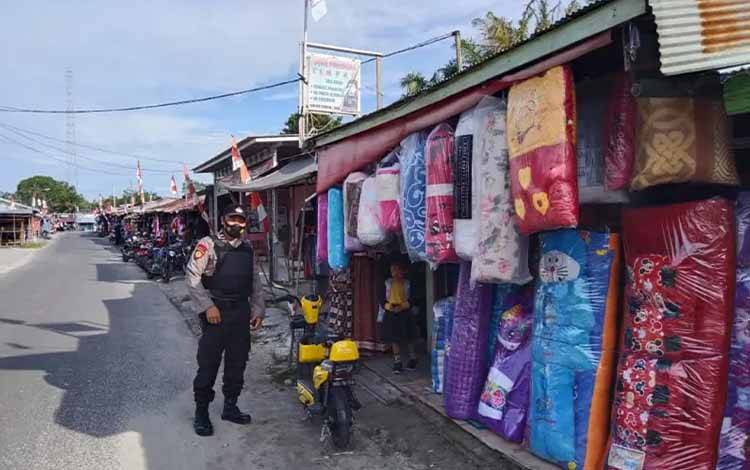 Personel Polsek Timpah Patroli?ke Sejumlah Tempat Jaga Kamtibmas