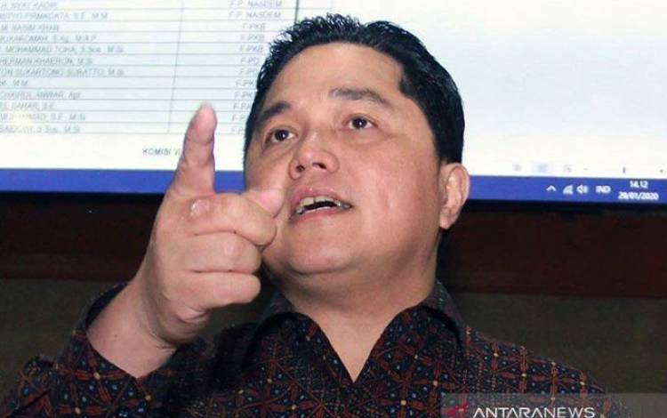 Erick Thohir Minta Pertamina Jaga Pasokan dan Stok BBM