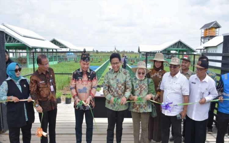 Demplot Peternakan di Desa Rawa Subur Diharapkan Jadi Pilot Project Bagi Desa Lain