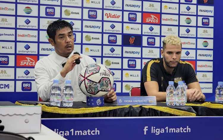 Nil Maizar Akui Dewa United Kurang Beruntung saat Ditahan Imbang PSS
