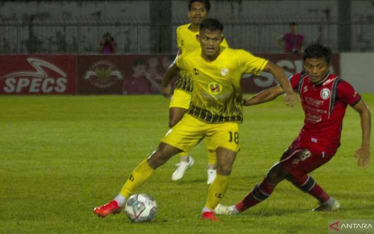 Barito Putera Gagal Menang karena Kurang Percaya Diri