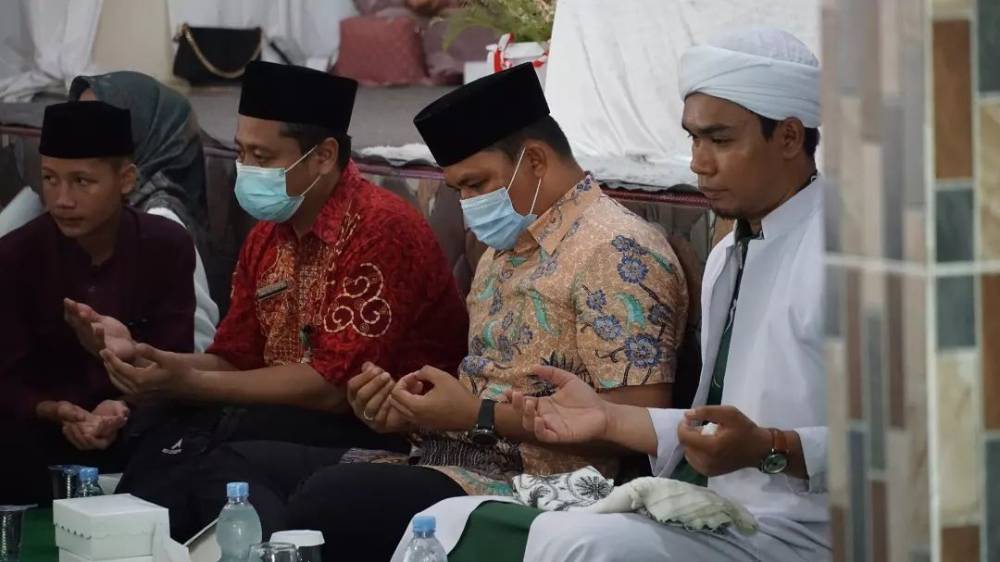 Bupati Lamandau Hadiri Pengajian Akbar di Masjid Awwaliyah
