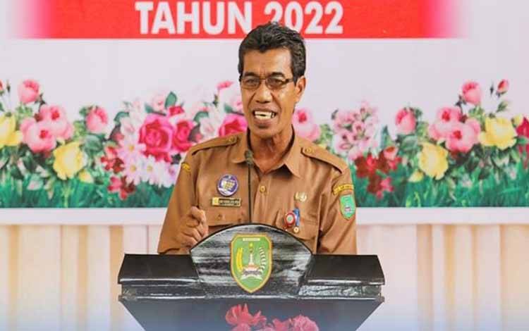 Kepala Dinas Pendidikan dan Kebudayaan (Dikbud) Sukamara, M Yunus. (FOTO:NORHASANAH)