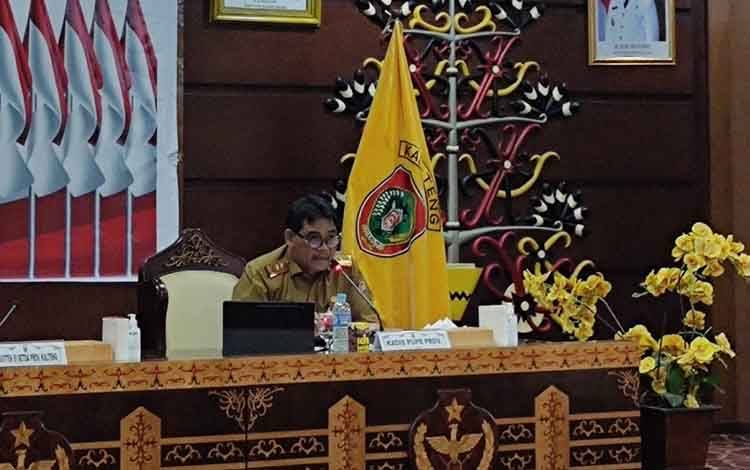 Rakor Tata Ruang Jadi Momentum Percepatan Revisi RTRW Kalteng
