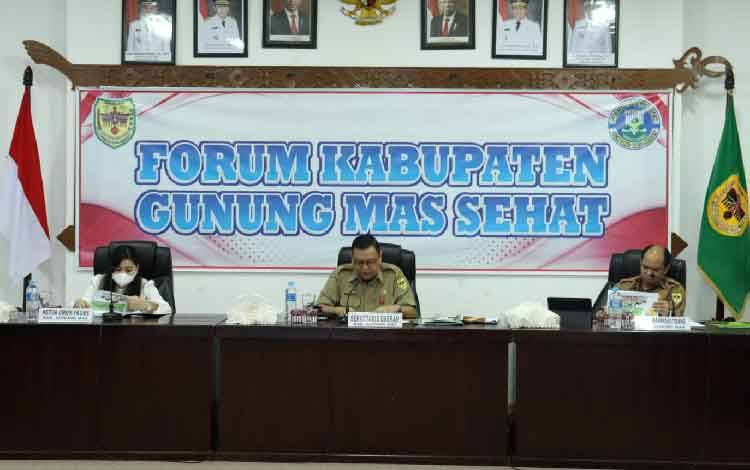 Begini Strategi yang Bisa Dilakukan oleh Forum Kabupaten Gunung Mas Sehat