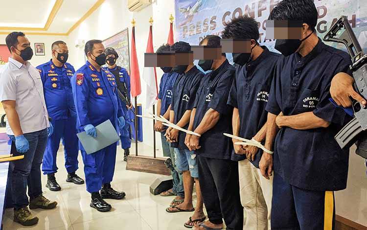 Ditpolairud Polda Kalteng Tangkap Lima Perompak di DAS Barito?