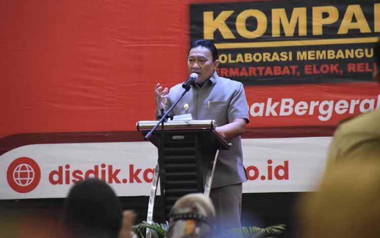 Wagub Kalteng Ingatkan Hak Pendidikan
