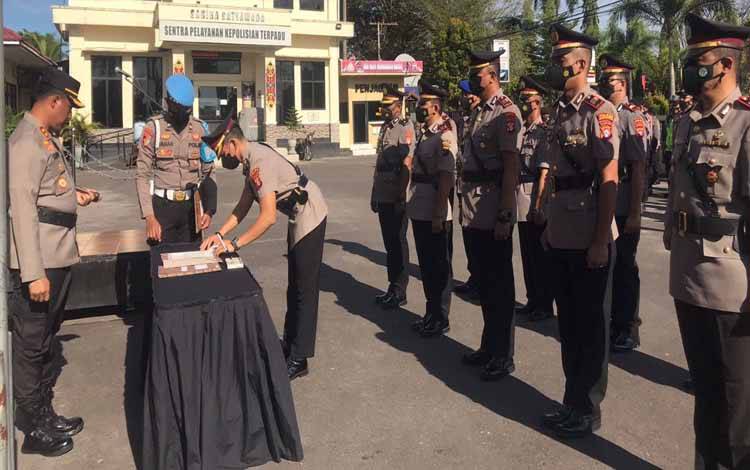 Jabatan Sejumlah Kapolsek, Kasat Hingga Kabag Ops Polres Kotim Bergeser