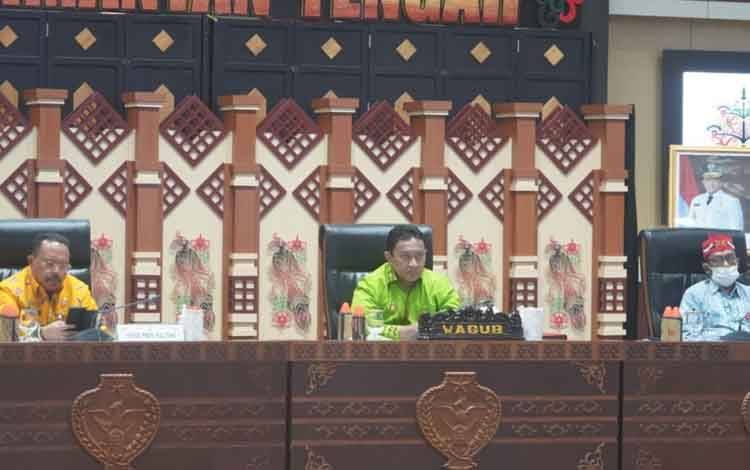 Wagub Kalteng Hadiri Bincang Stranas PK