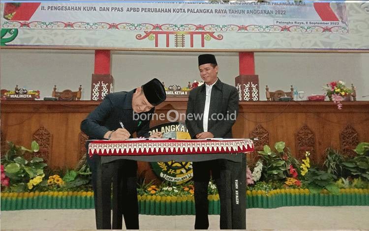 Raperda Inisiatif Diterima DPRD, Wali Kota Palangka Raya Sampaikan Ini