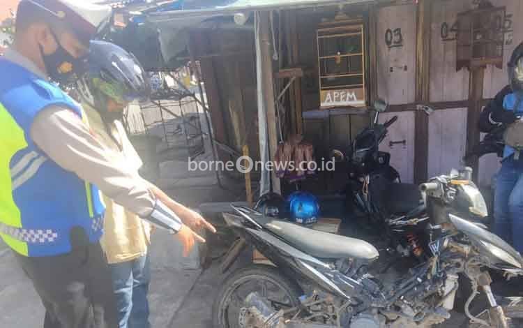 Satlantas Polres Seruyan Tindak Penguna Knalpot Brong