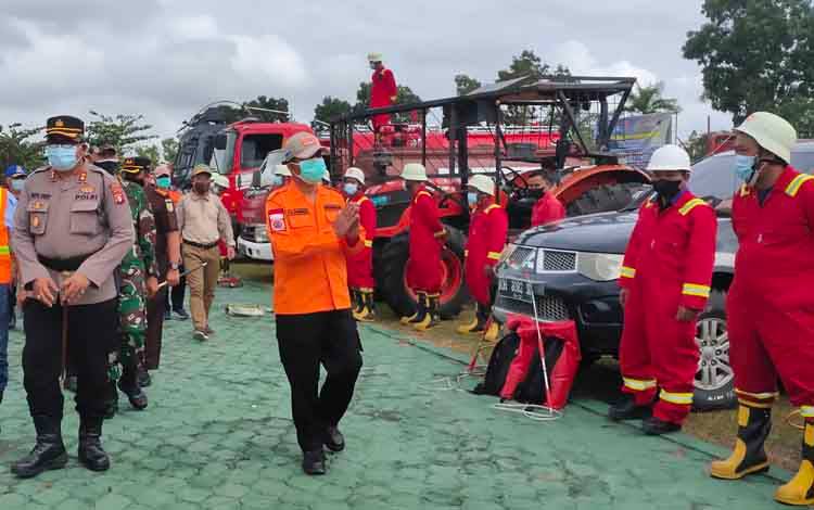 Pemkab Sukamara Harapkan Penyediaan Unit Damkar di Kecamatan Bisa Melalui CSR