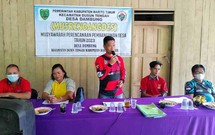 Kecamatan Dusun Tengah Selesaikan Pendampingan Musrenbangdes
