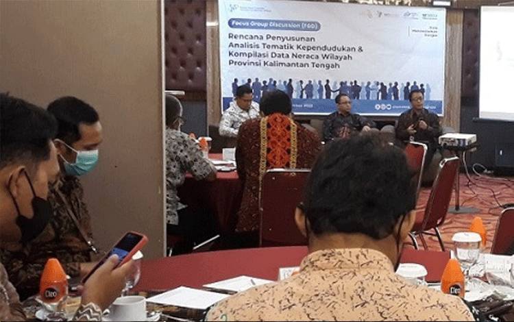 Disbun Kalteng Ikuti FGD Bersama BPS