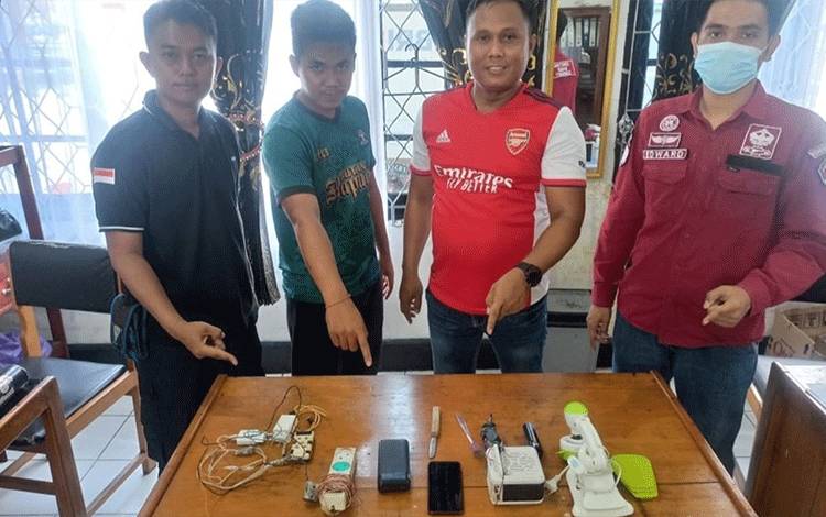 Petugas Rutan Kuala Kapuas Razia Kamar WBP, Ini yang Ditemukan