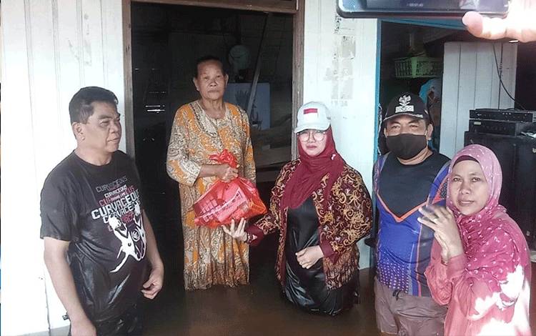 Desa Hanjalipan Siapkan Lokasi Pengungsian Antisipasi Banjir makin Tinggi