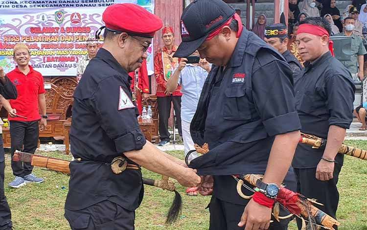 Kukuhkan Batamad Zona Danau Sembuluh,?Ini Pesan Bupati Seruyan