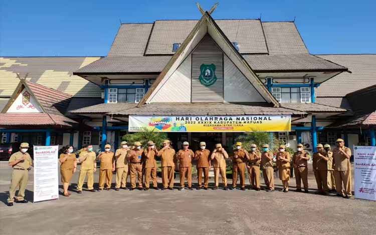 Sekda Kapuas Harapkan Core Values BerAKHLAK Jadi Prinsip ASN Laksanakan Tupoksi