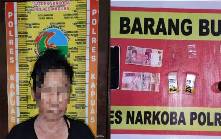 Miliki 2,37 Gram Sabu, Perempuan Ini Ditangkap Satresnarkoba Polres Kapuas