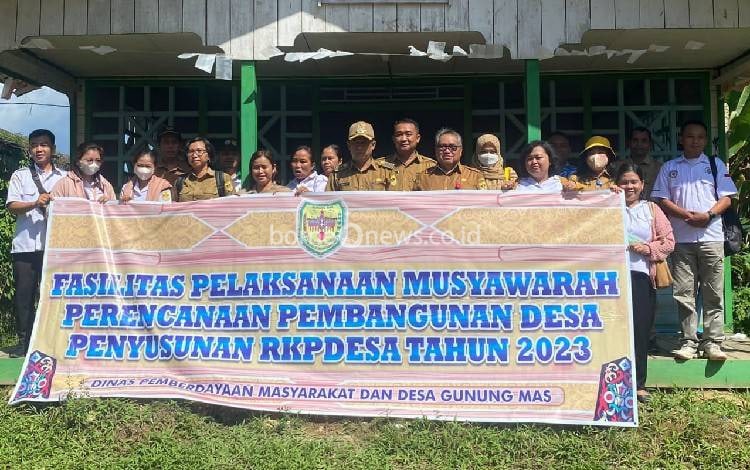 Jadwal MusrenbangDes Penyusunan RKPDesa 2023 Kabupaten Gunung Mas
