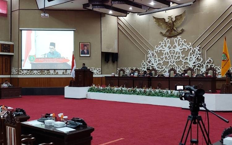DPRD Kalteng Gelar Rapat Paripurna Bahas Agenda Ini