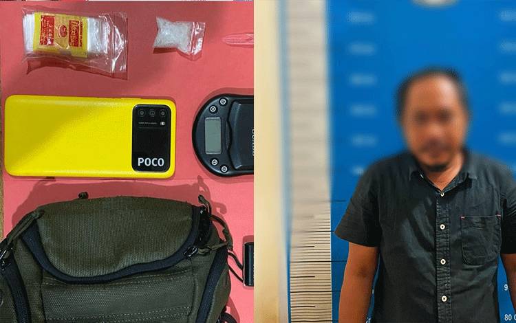 Bawa Sabu 5,06 Gram, Seorang Pria di Palangka Raya Ditangkap