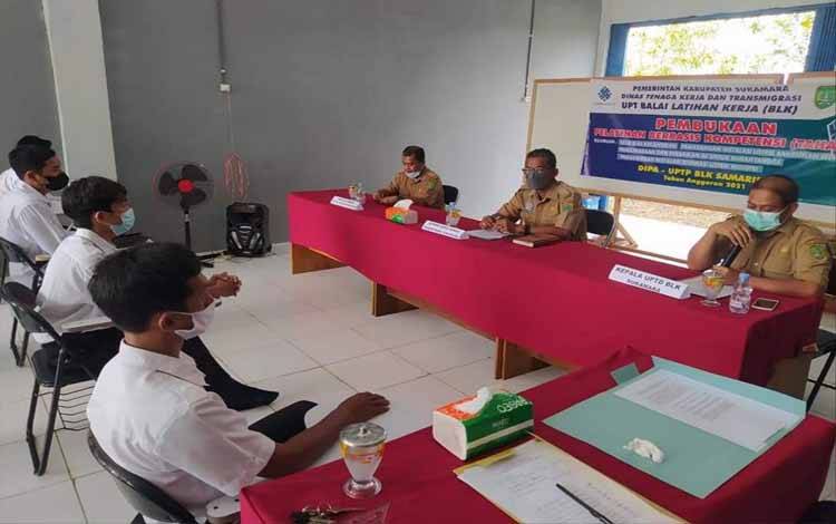 Program Pelatihan Kerja Yang Dilaksabakan BLK Disnakertrans Sukamara Minim Peminat